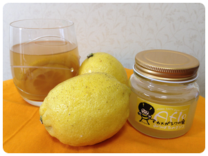 国産有機レモンと国産無添加蜂蜜